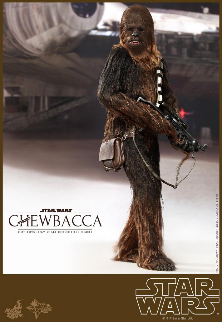 Hot Toys Star Wars Episode Iv A New Hope 16th Scale Chewbacca Collectible Figure Ybmw 4128